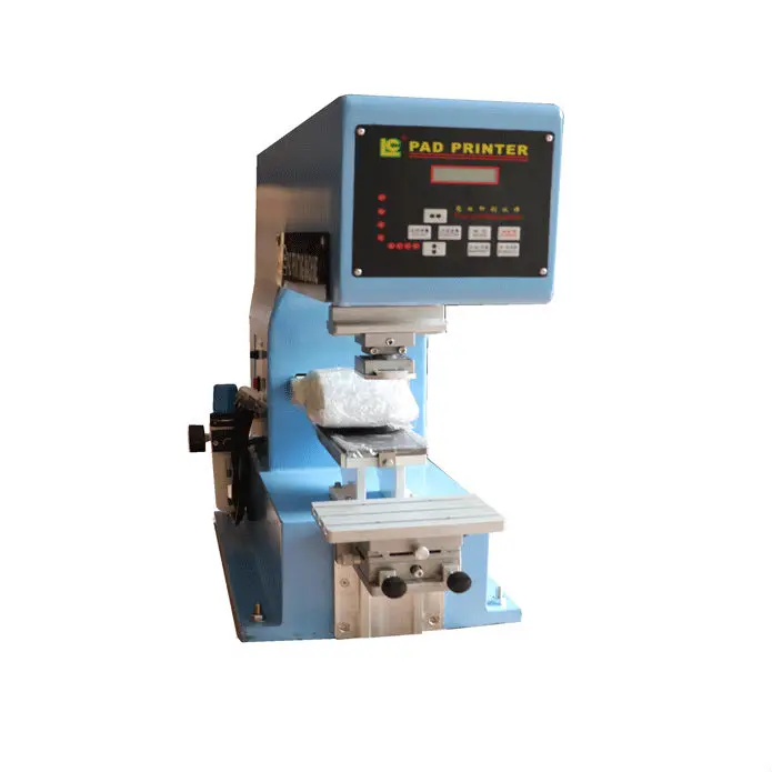 Semi-Automatic Golf Ball Tampografia Mini Style Pad Printer Yeti Cups Pad Printing Machine LC-TP1-150T