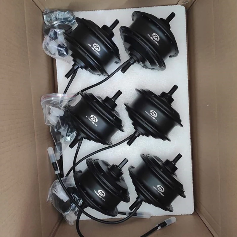 Ebike Motor Kit 36V 48V 250W 350W Brushless Gear Hub Motor Electric Bicycle Conversion kit with LCD LED Display