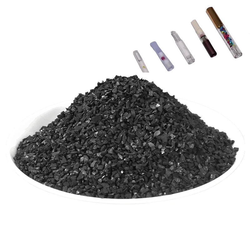 Cigarette Filter Tip Coconut Shell Activated Carbon Smoke Tar Adsorption Coconut Based Granular Pellet Carbon