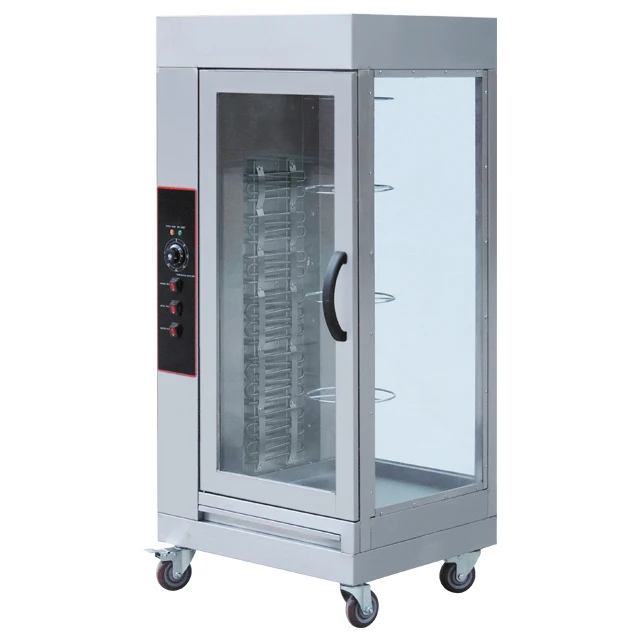 Vertical gas chicken rotisserie for sale EB-WG02