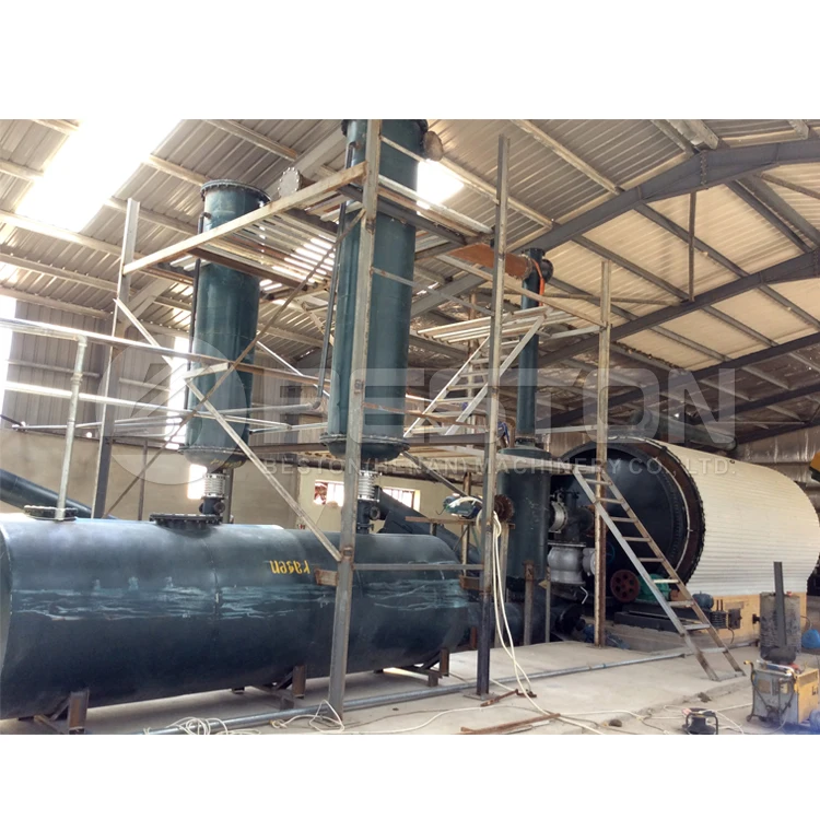 Beston Lab scale 10kg stainless steel pyrolysis reactor machine with condensing system