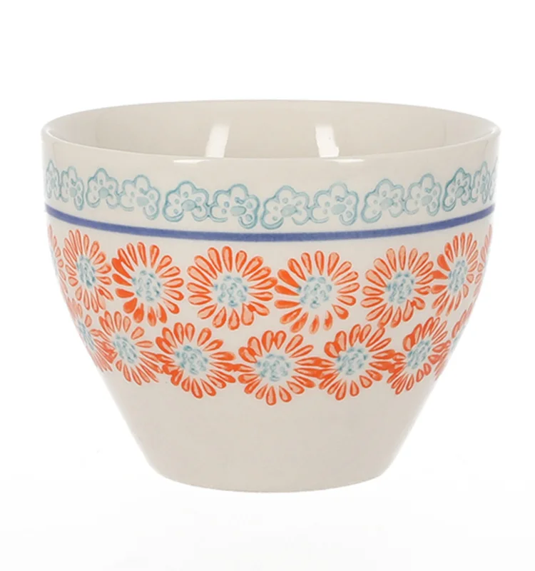 Hot sales chinese tea cup stoneware ceramic handpaint mug coffee cup tea mug  gift mugs