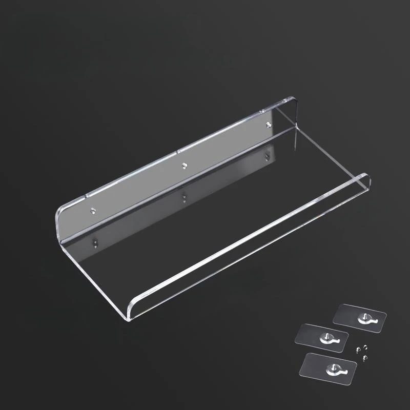3 PACKS IN ONE Easy wall mounted storage rack punch-free shelves for Toilets