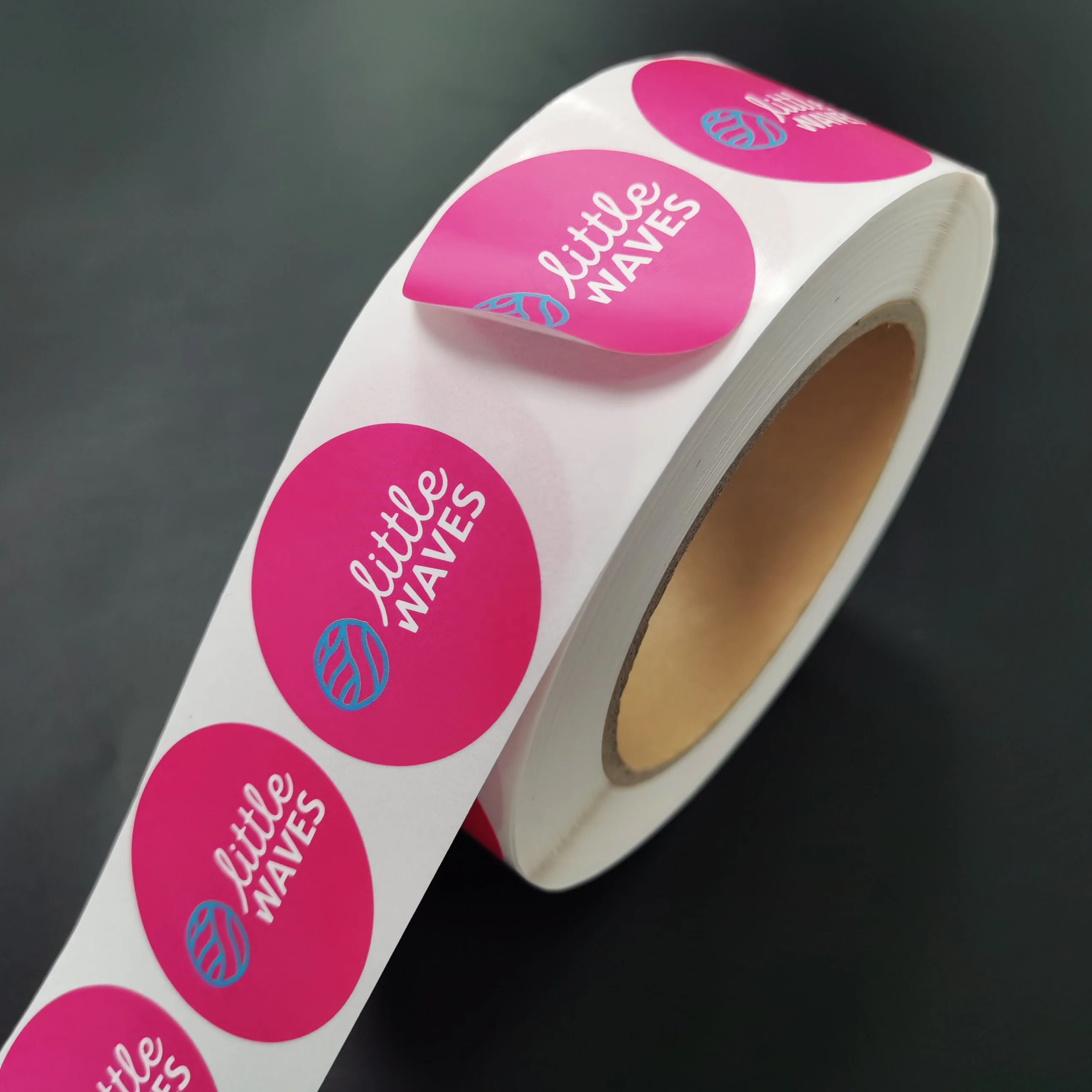 Brand New Crystal Code Logo Self Adhesive Vinyl Kiss Sheet Window Stickers Custom Waterproof Die Cut Sticker