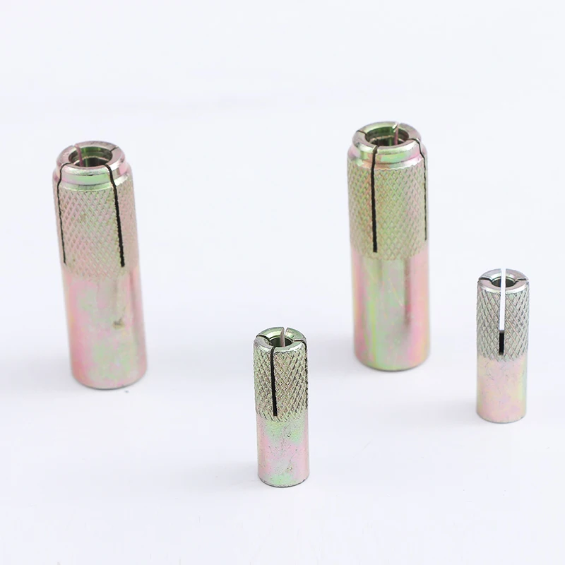 Galvanized flanging drop in anchor durable high quality Lipped Blue Zinc Drop In Anchor Bolt Drop In Expansion Anchor