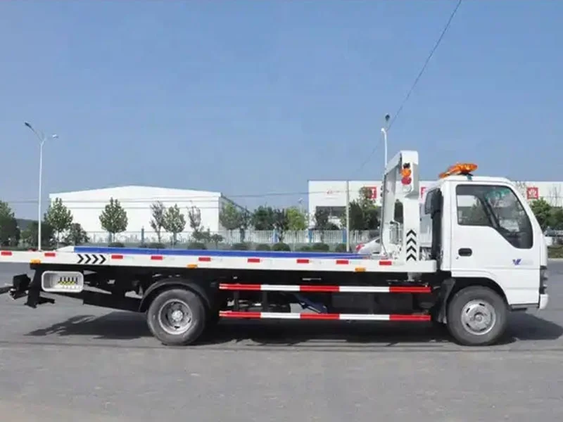 2024 Brand New ISZ Japan technology factory directly sell 4x2 Flat-bed tow wrecker truck for sale