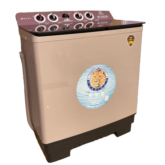 Semi-automatic twin tub machine a laver electric large cloth washer top loading 20kg washing machine for home hotel