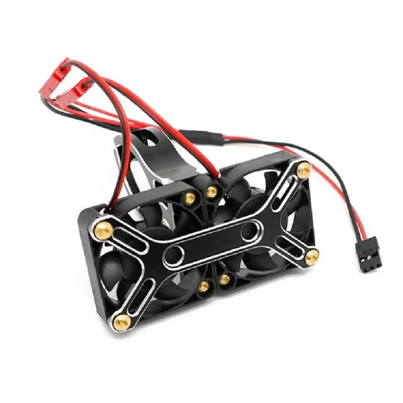1/5 радиатор для ARRMA X-Maxx 6S 8S с дистанционным управлением 4WD обновленный сменный двигателя двойной вентилятор охлаждения