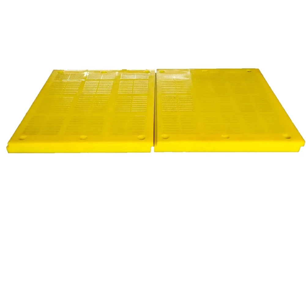 New Industrial Linear Vibrating Screen Polyurethane Molecular Polymer Sand Shaker Sieve Factory Priced Screening Device