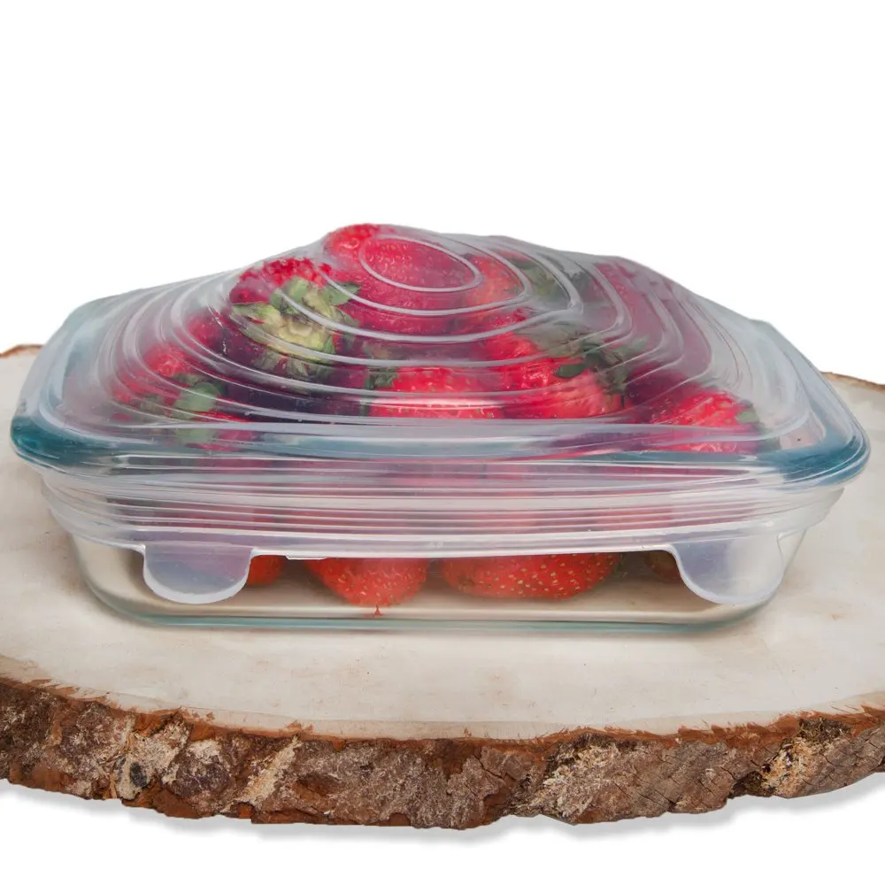 Food grade silicone lid 6pcs stretch bowl lid fresh cover