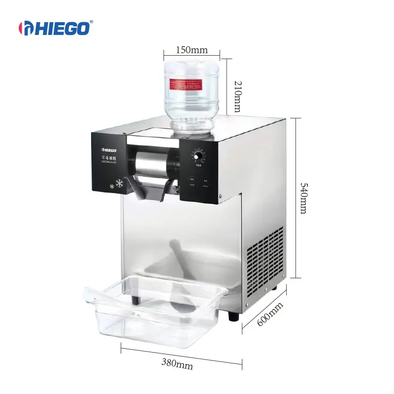 Shaved Ice Machine High Quality Snow Flake Ice Shaver Maker Traditional Korean Dessert Bingsu Machine
