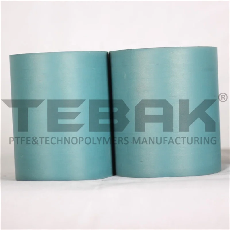 0.8mm 1.0mm 1.2mm 1.5mm 2.0mm thickness PTFE Soft belt blue turcite for cnc machine