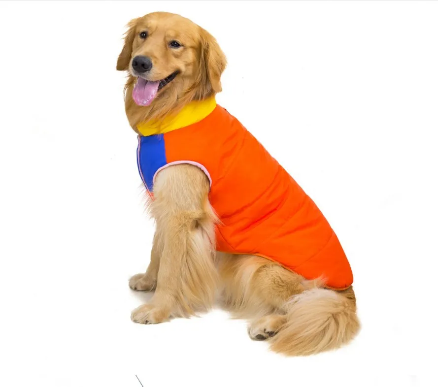 Fleece Warm Pet Outfit Clothes Winter Dog Coat Vest Harness Modern Design Cozy Winter Pet Wear Pet Apparel & Accessories Cotton