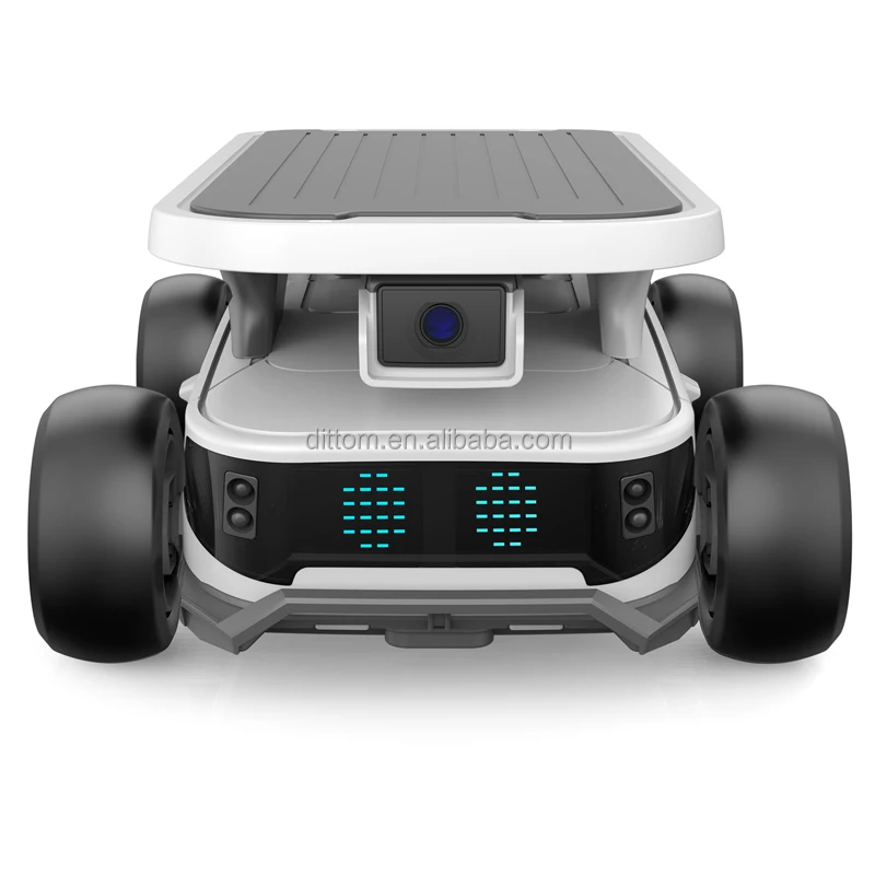 2.4G X5 RC Mechanical Arm Robot Programmed Intelligent Grab Cart Transport Truck With Camera