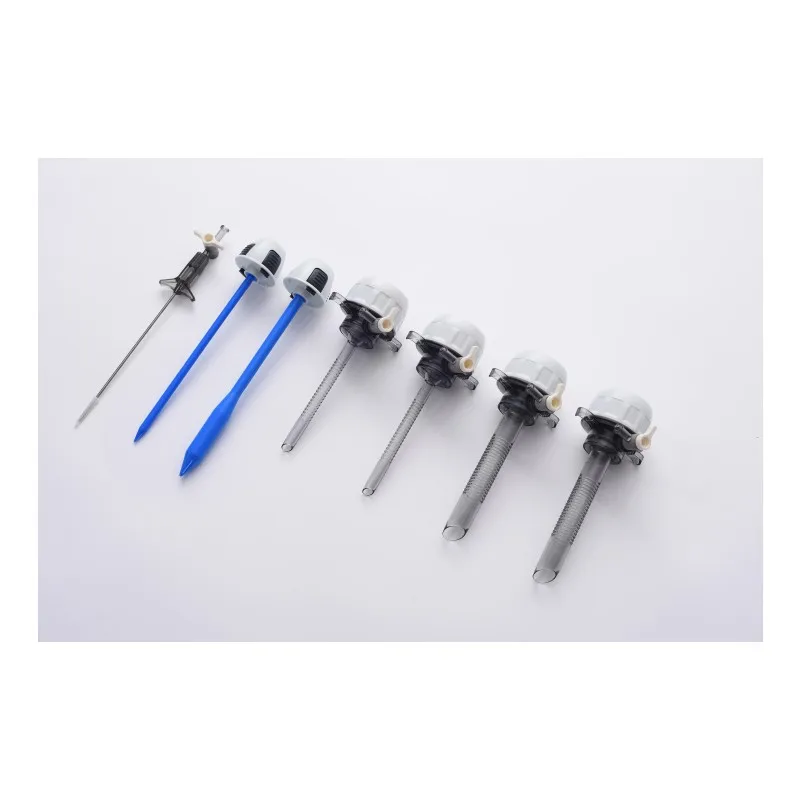 Surgical laparpscopic instruments Disposable Bladeless endoscopic trocar laparoscopic surgery 5mm 10mm 12mm trocars