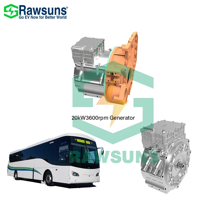Rawsuns New product Electric motors Generator RG30DC-D 30kW 1800RPM EV conversion kit for car