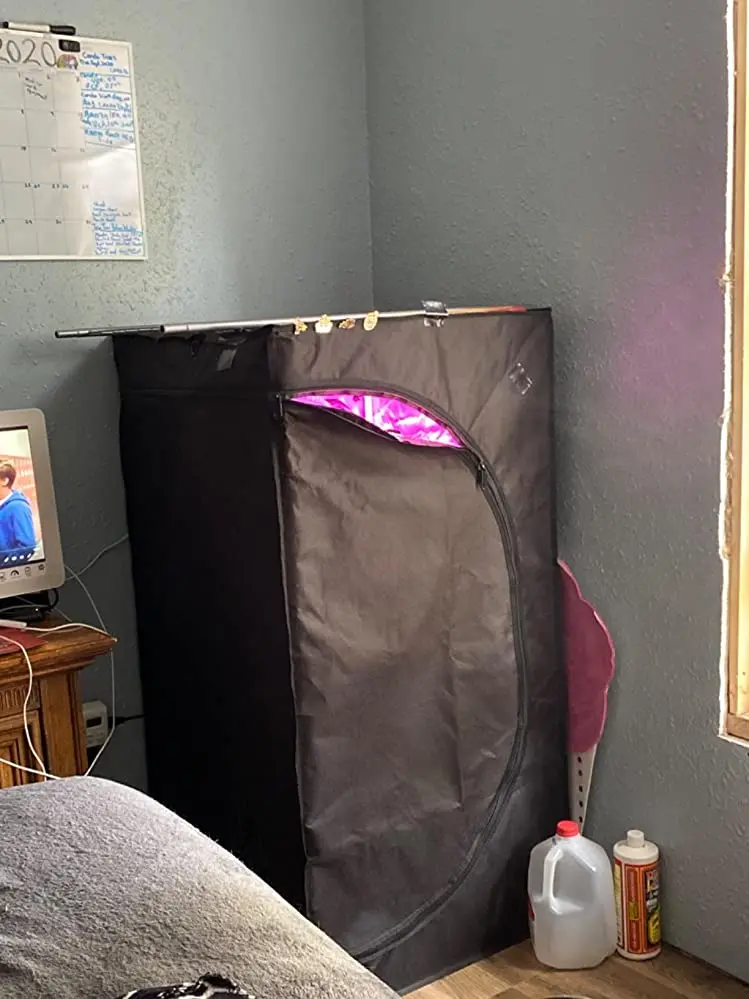 China Cheapest Custom150x150 4x4 5x5 2 in 1 Small Homebox Indoor Plant Mini Grow Tent Fan Complete Kit Led for House Garden