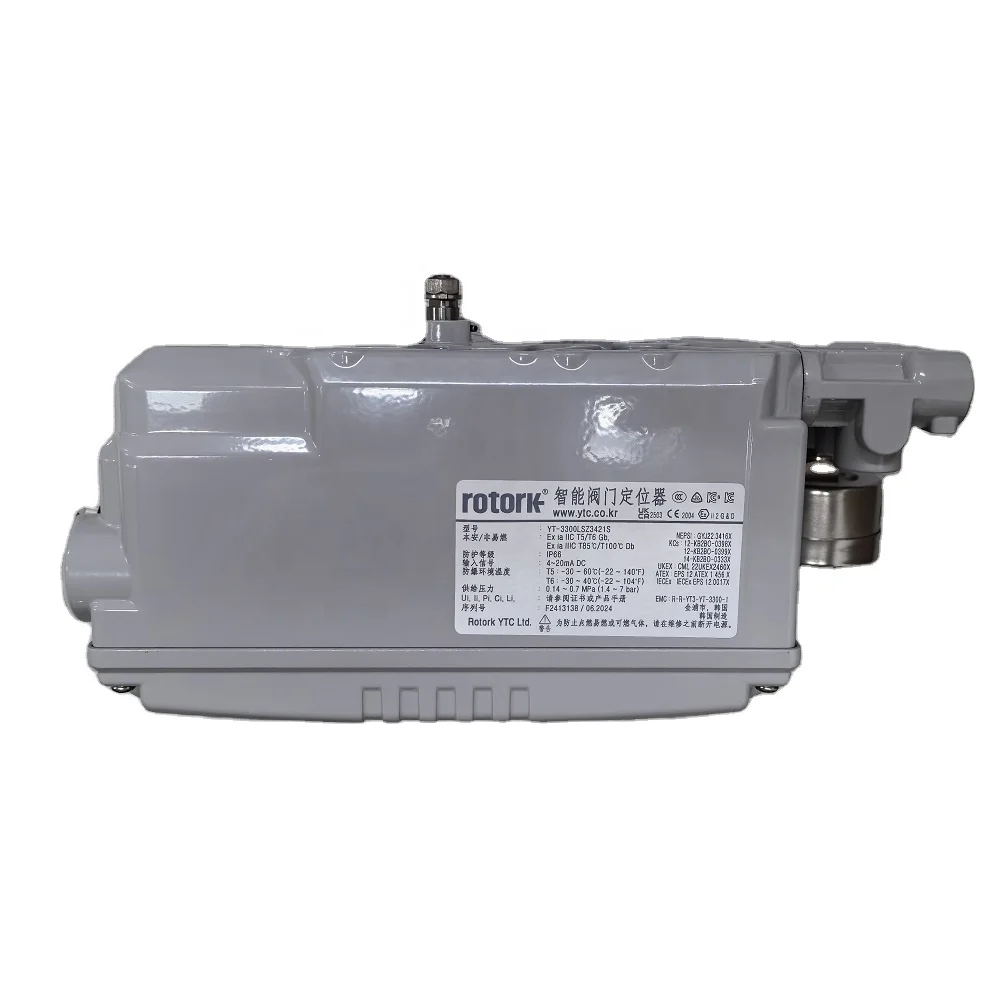 YTC YT-3300LSN0220S крутящий момент двигатель технологии алюминиевый корпус HART пневматические клапаны позиционеры