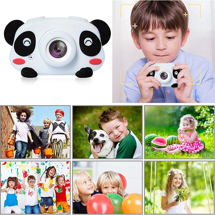 Factory Wholesale Children HD 1080 Toy Cartoon Mini Video Camera Kids Digital Video Camcorder