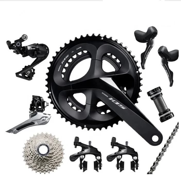 Shimano Ultegra 105  R7000  2x11 Speed Derailleurs Groupset Road Bike Groupset 170mm 50-34T 53-39T Bicycle GroupSet