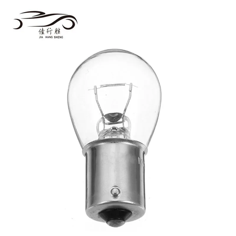 
Halogen S25 1156 1157 BA15S Bulb 12V 21W T5 T10 S25 Bulb Halogen Clear Glass for Universal Autos Turn Signal Brake Backup Light 