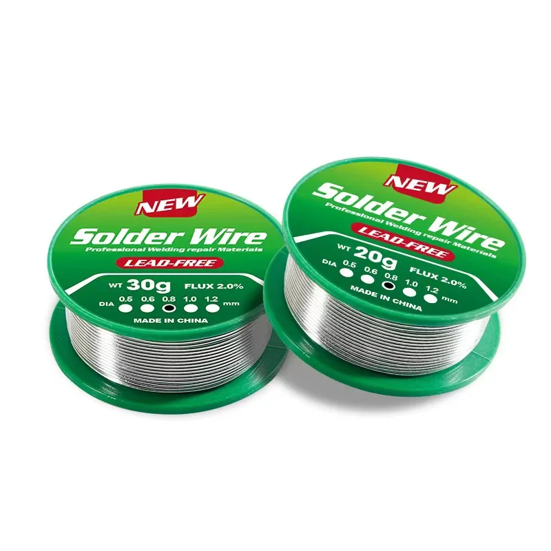 Cheap Price Lead-Free Solder Wire 0.8mm 20g Electronics Soldering Wire Welding with Flux