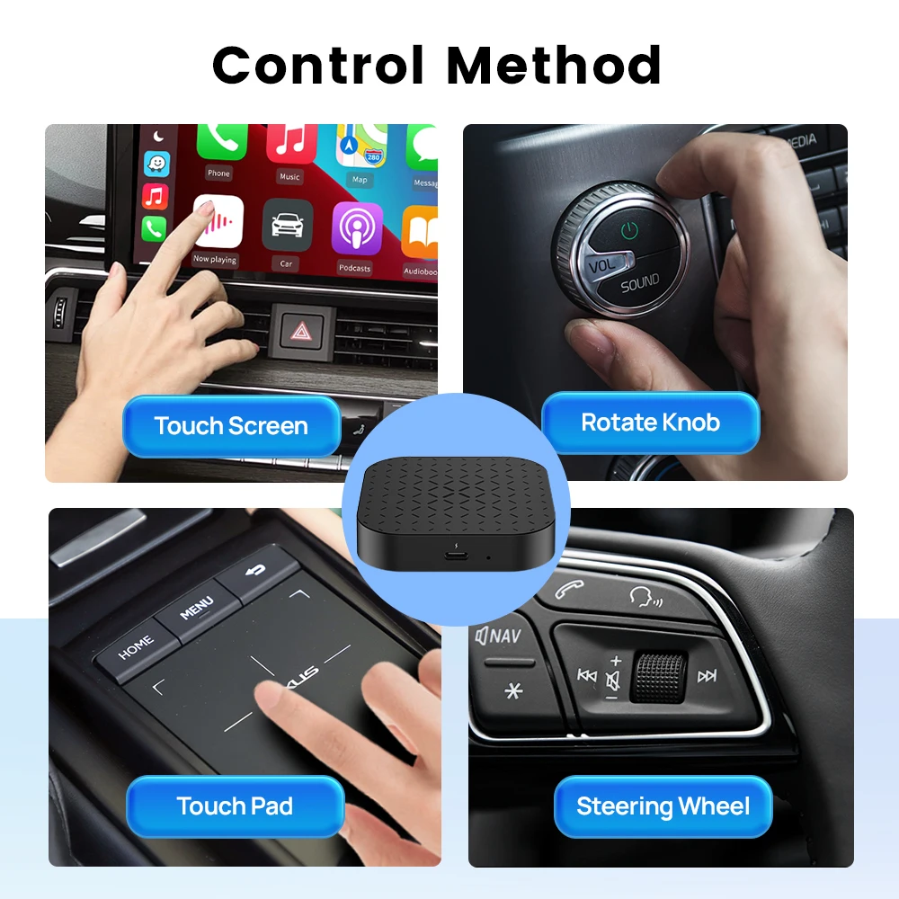 New Arrival Carlinkit Android 11 carplay auto module 3 in 1 dongle Convert Box Wireless Car Adapter Wired Mirroring OTA Update