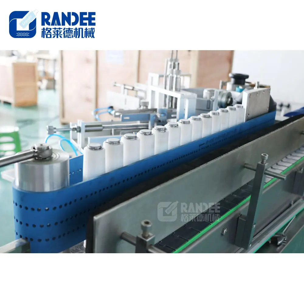 Automatic beer round glass bottle with water proof paper label cold wet glue labeling machine for beverage industry