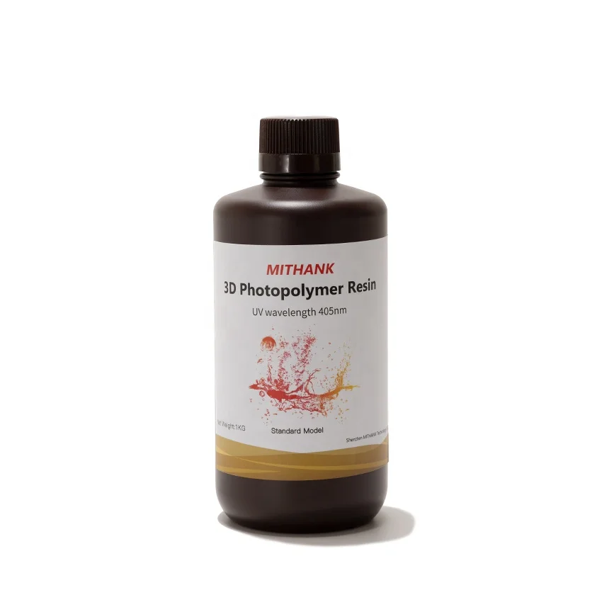 Manufacturer 405nm Transparent Resin 1000ML UV Photosensitive Resin for LCD/DLP 3D Printing Transparent Resin