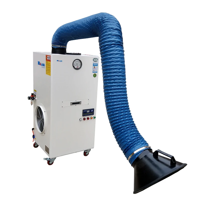 2200 m^3/h Air volume Industrial Welding Dust Collector Air Cleaner Solder Fume Extractor With Cartridge Filters