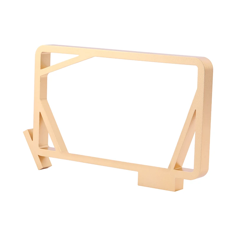 Матовый Алюминиевый пятиконечная звезда ручной работы база Wall Art Украшение подставка держатель