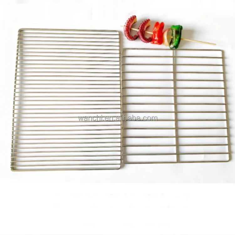 Food Grade 304 Stainless Steel Wire Grill Grates Replacement, Multifunction Baking Cooling Rack
