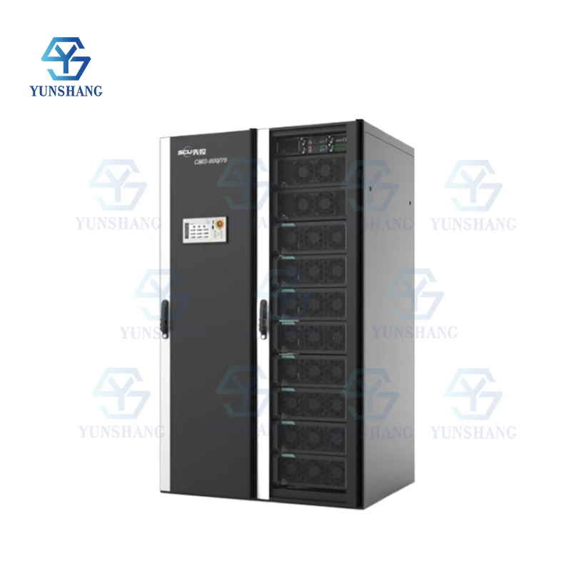 Hot selling Advanced flexible Standard 380V/400V/415V AC SCU 3 Phase UPS CMS-600/75