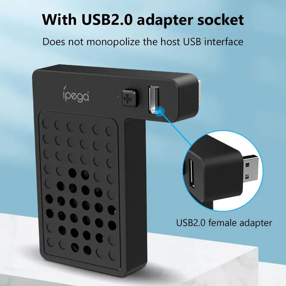 USB Console Cooling Fan Vertical Stand For Xboxes Series X Charging Stand Cooler