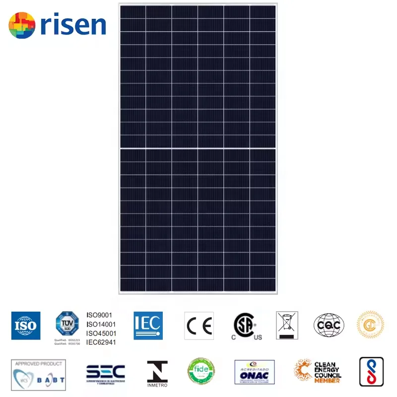 China Manufacture Risen Solar Panels 655W 660w 665w 670w 675w Mono Modules For Solar System