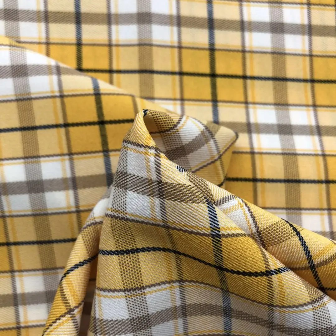 
Soft breathable comfortable 95 cotton 5 spandex yarn dyed single jersey fabric 