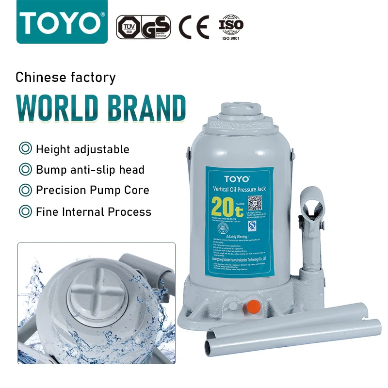 1Ton 3 Ton Steel Mini Bottle Jack Double-Action Car Hydraulic Jack with Safety Valve Positioning Jack