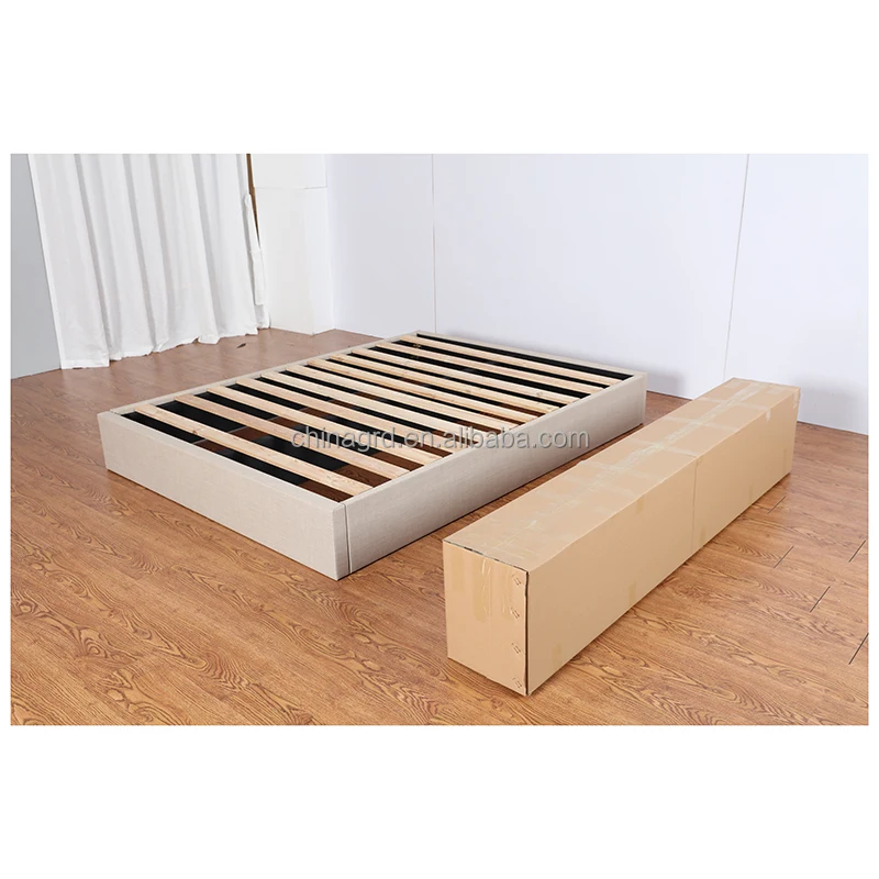 solid wood king modern bedroom furniture bed base bed frame drawer knock down frame bed base wholesale in china bedroomsets