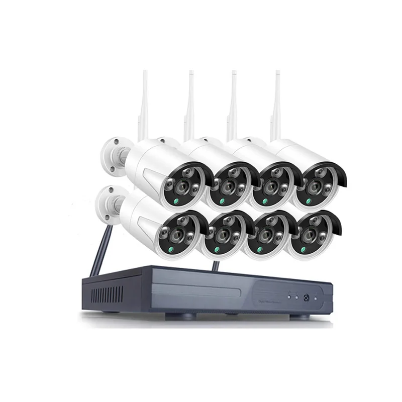 5MP 4CH 8CH Wifi Wireless IP Camera NVR Kit CCTV Security Camera System