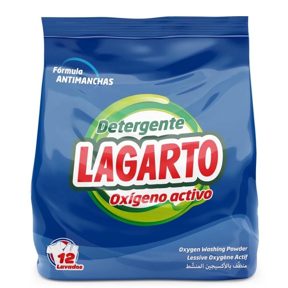 detergente brand detergent powder 15 KG coconut oil soap washing powder/Orion en polvo laundry detergent