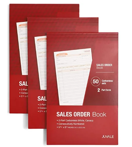 
Fine Quality Triplicate 4 Ply Carbon Free Ncr Paper Sales Business Invoice Forms 