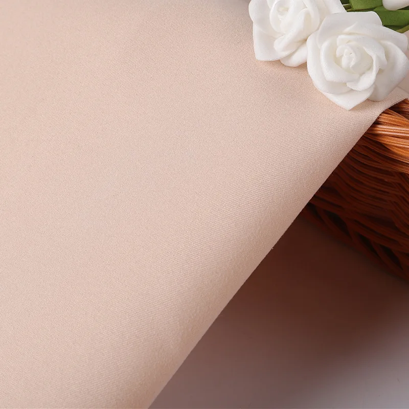 Multi color 100% polyester lining micro fiber microfiber peach skin plain dyed fabric