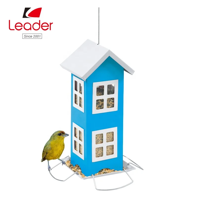 Outside Squirrel Proof Wild Bird Feeders Metal Bird Seed Feeder Bird feeder