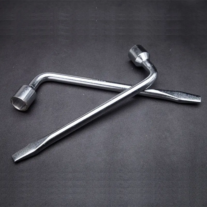 Factory Auto Repair Automotive Accessories-Torque Wrench Hexagonal Socket Tire Wrench L-Type Tire Wrench