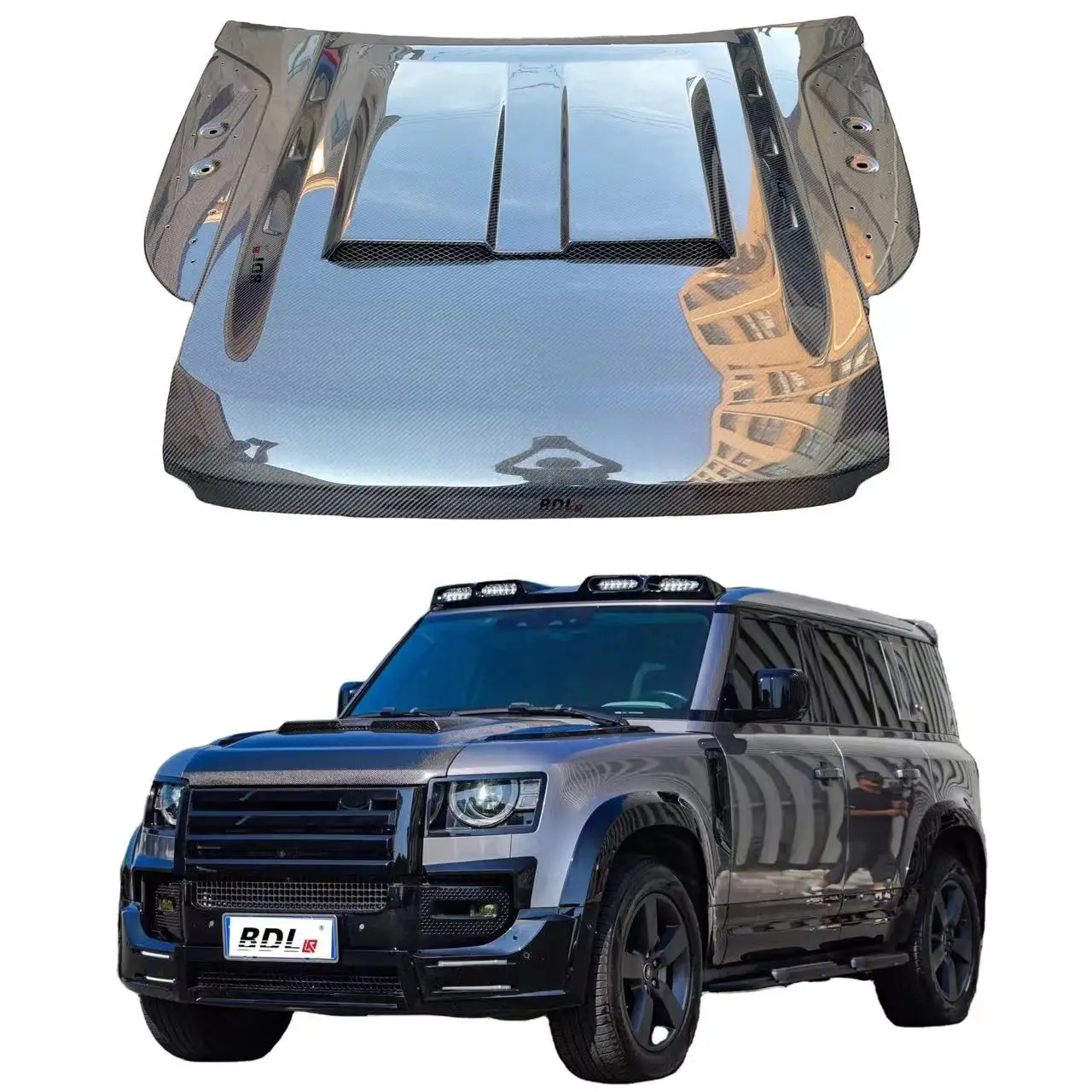 Bonnet Dry Carbon Fiber G Style  For 2020  Defender 90/110