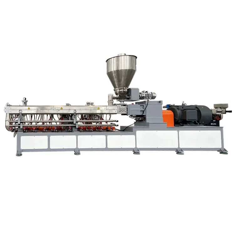 Plastic Granulator Machine Recycling Pelletizing Plastic Filler Masterbatch Plants Manufacture