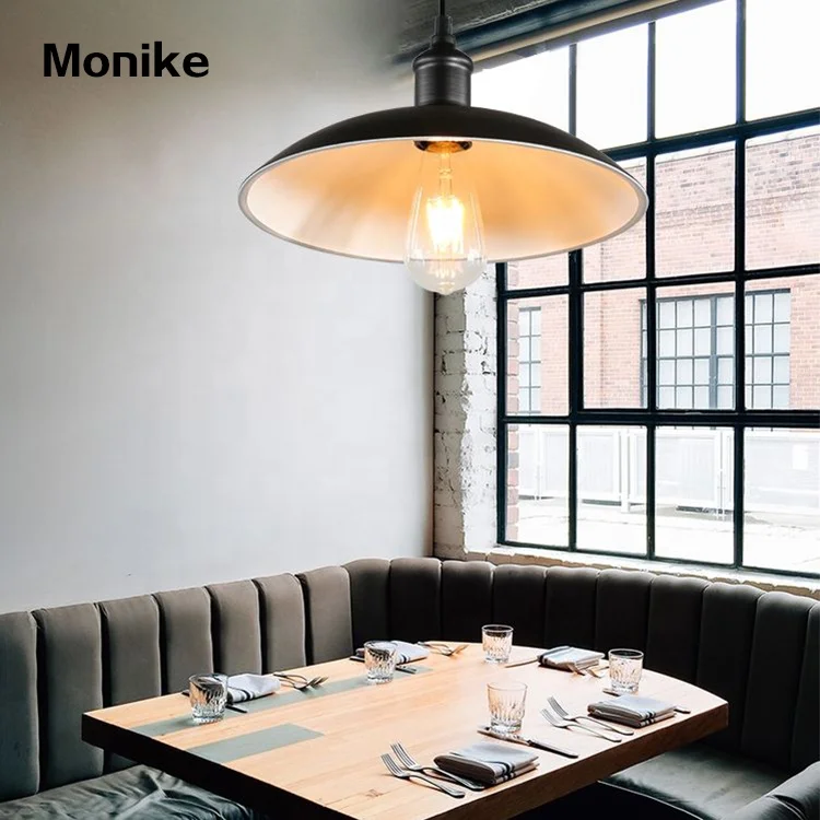 Nordic Style Hanging Light Indoor Cafe Shop Restaurant E27 Modern LED Pendant Lamp