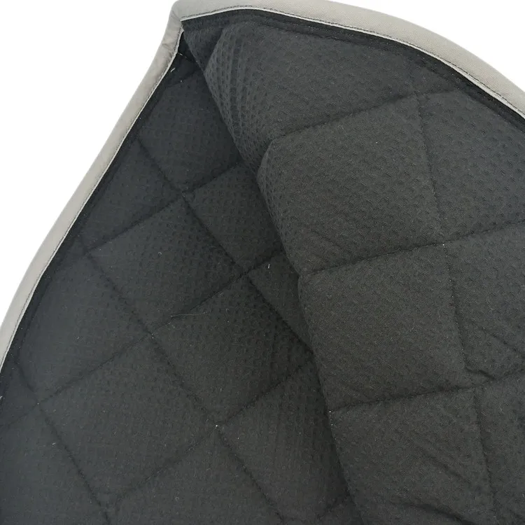 Supplier top quality english western equestrian dressage sheepskin satin pads saddles for horses racing