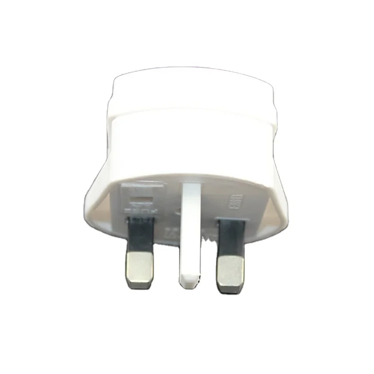 Shaver Adapter Plug US EU 2 Pin to 3 Pin UK 1A Fused Electric Toothbrush Travel Adaptor Socket