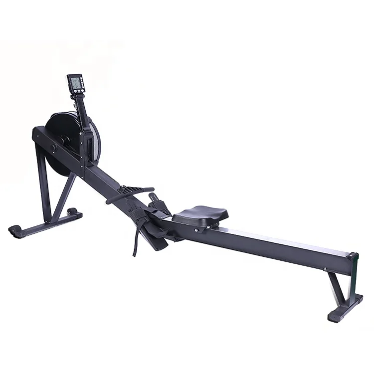 Wholesale rowing machine foldable wind resistance rowing machine for home use compact adjustable rowing machine